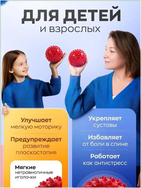 Спортивный массажный мяч