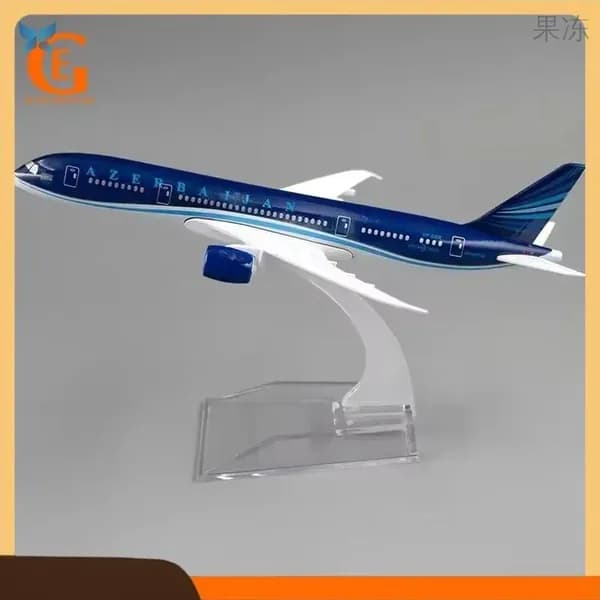 Металлическая Модель Самолета Боинг 787, Азербайджанские Авиалинии B787