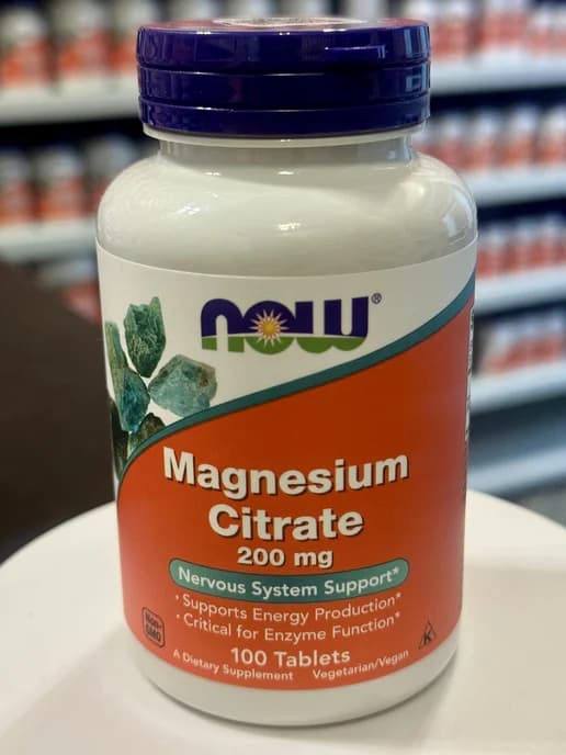 Magnesium Citrate. Магния цитрат. 200 мг 100 таблеток