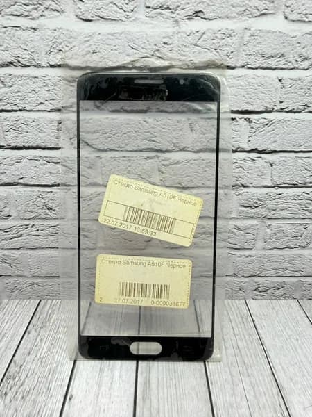 Стекло дисплея для Samsung Galaxy A5 2016 (A510F) черное