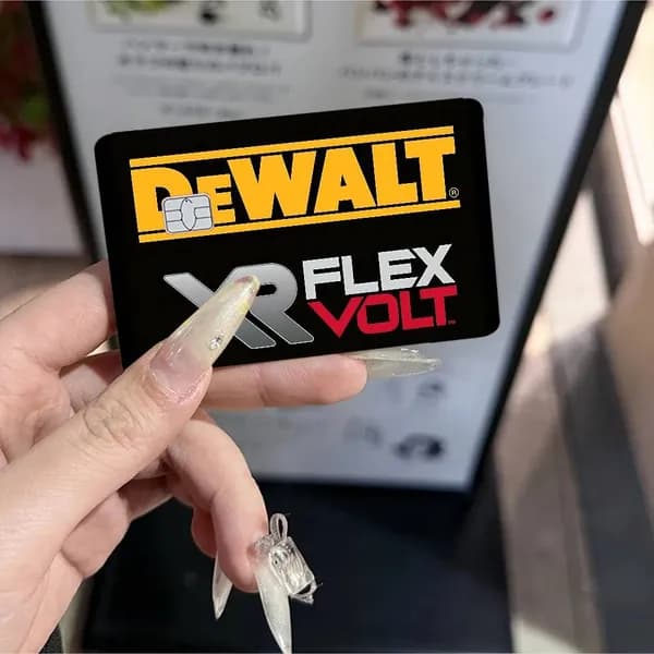 Логотип Dewalts Dewalt Наклейка для банковской карты