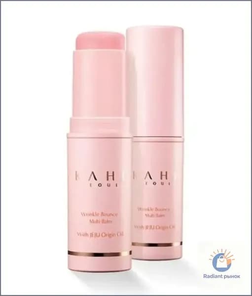 Сделано в Корее 100% натуральный продукт KAHI Wrinkle Bounce Multi Balm 1 1(2EA)