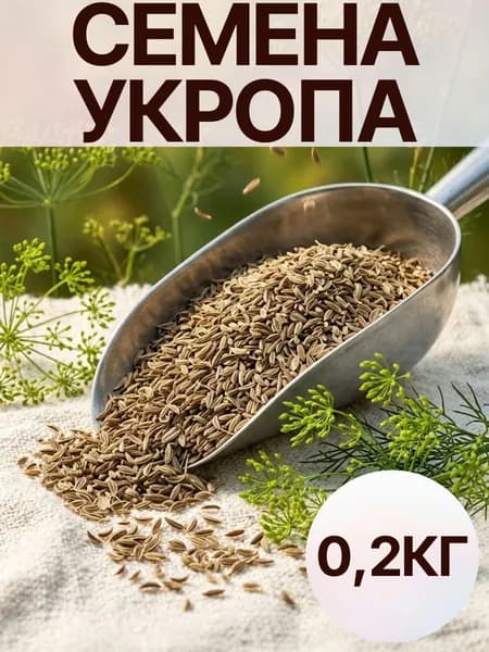 Семена укропа, 200 гр