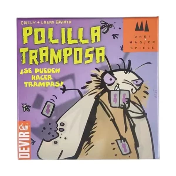 Игра-настольная POLILLA TRAMPOSA с элементами жульничества для взрослых и детей