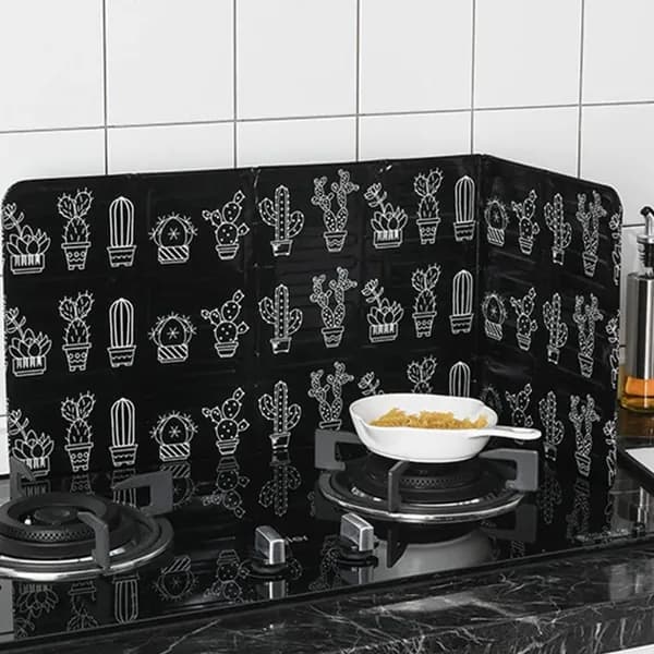 Алюминиевый складной кухонный экран для защиты от брызг масла