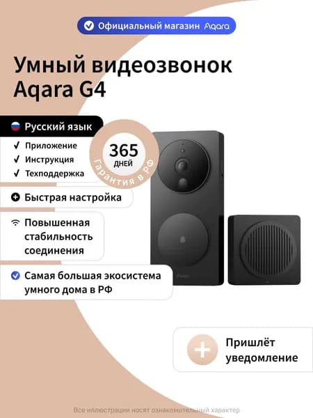Aqara Умный видеозвонок G4 SVD-KIT1