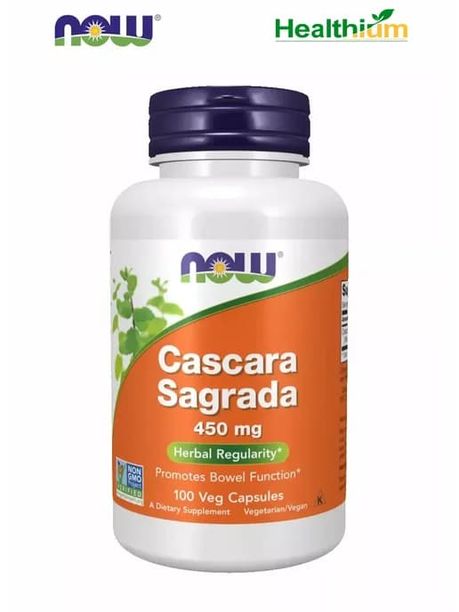 Cascara Sagrada 450мг Нау каскара саграда 100 капсул