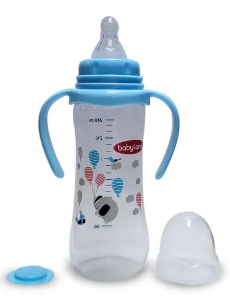 Baby Land Бутылочка 240мл соска силиконовая