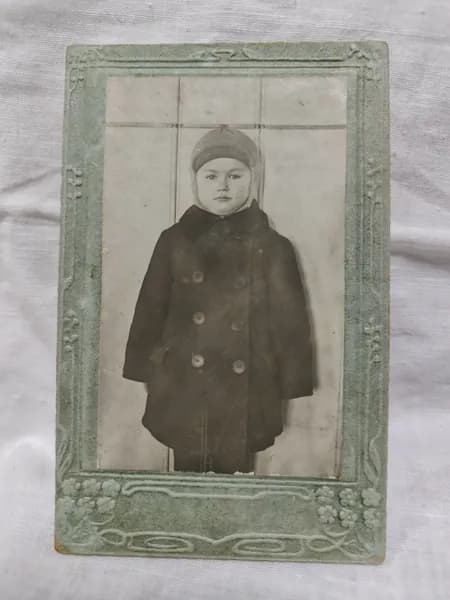 Старинная фотография. Ребёнок. До 1917 года