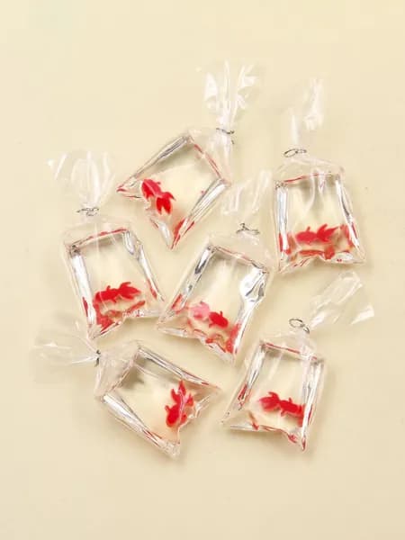 Подвеска-имитация рыбы 5pcs