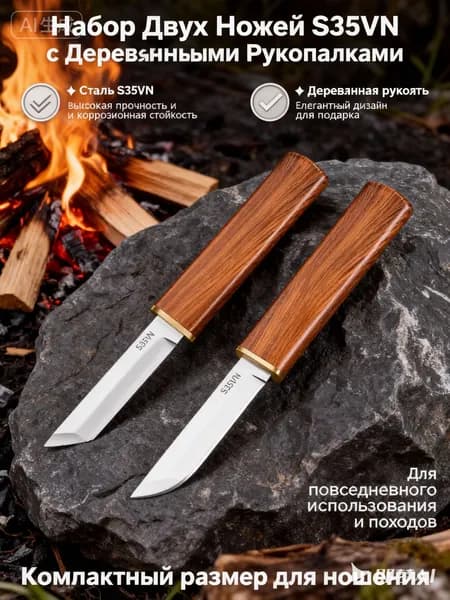 Незаменимый столовый нож для кемпинга в дикой природе