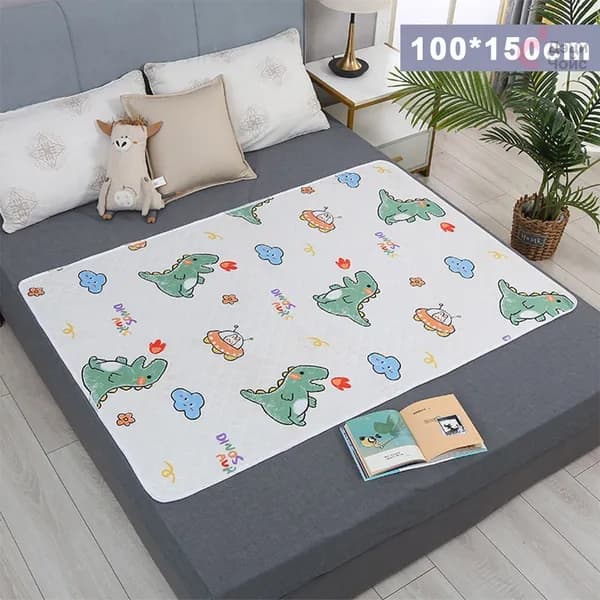 Наматрасник 100x150 бежевый