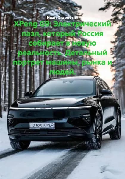 XPeng G9: Электрический пазл, который Россия собирает в новую реальность. Детальный портрет машины, рынка и людей. | Электронная книга