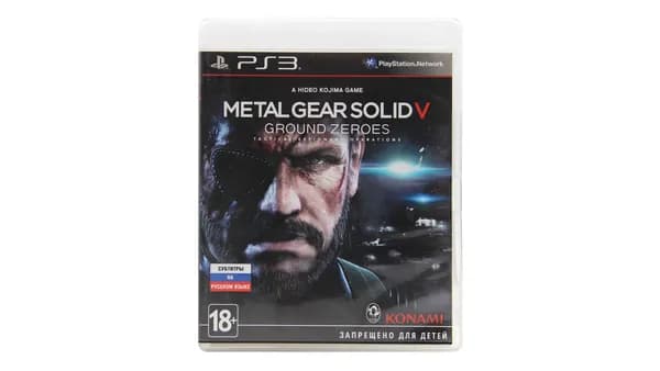 Metal Gear Solid V Ground Zeroes (PS3, RU) Винтаж