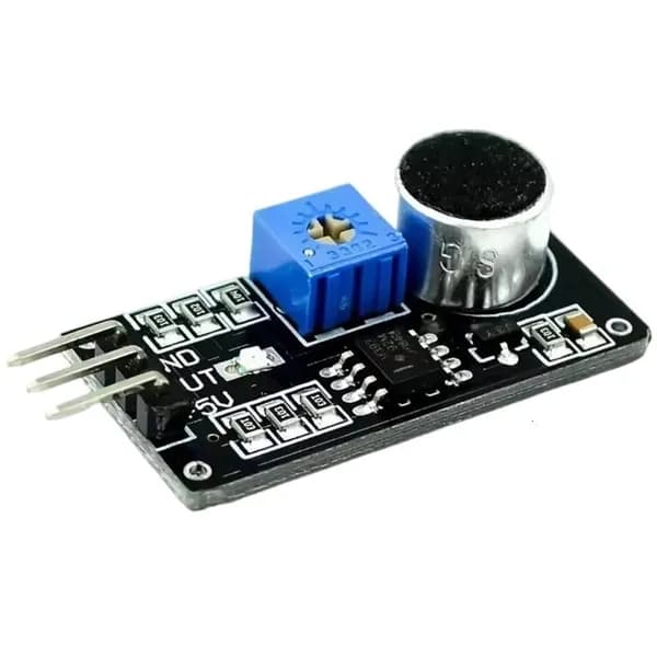 Модуль звукового датчика LM393, 1pc