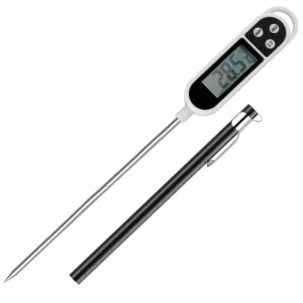 Цифровой термометр с термостойким зажимом
