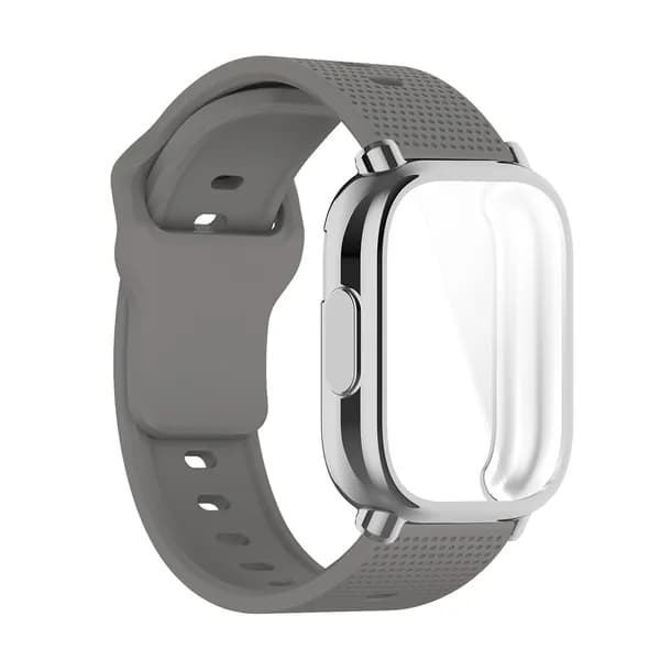 Cиликоновый ремешок + TPU корпус Для Redmi Watch 5 Lite, Спортивный Ремешок, Аксессуары для умных часов