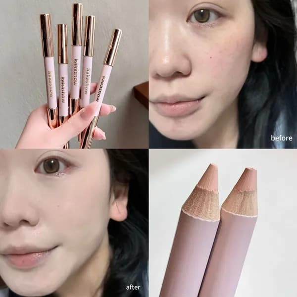 ДЛЯ Консилера С Двойным Эффектом kakashow Light Smooth Pen Осветляет Тон кожи