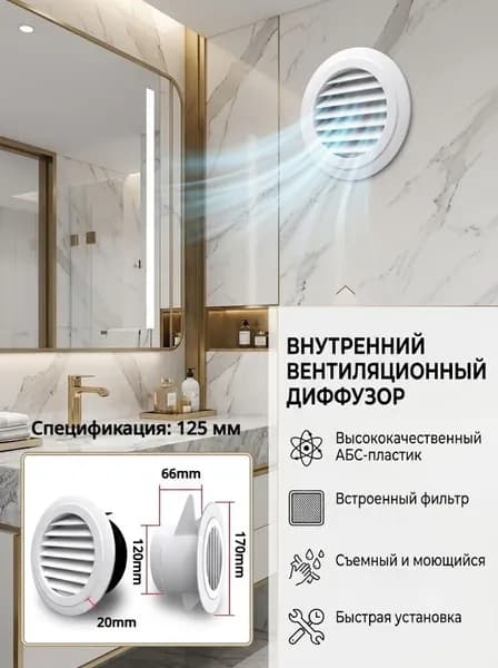 Внутренний вентиляционный клапан