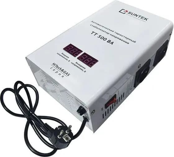 Тиристорный стабилизатор напряжения 120-280В SUNTEK TT-500
