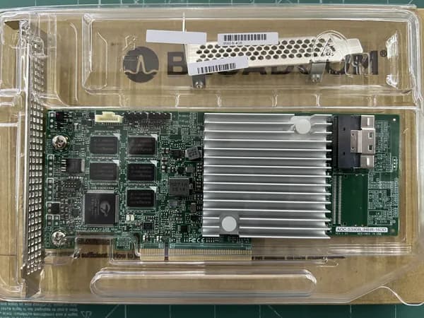 SAS/SATA RAID контроллер Broadcom MegaRAID 9560-8i 4GB Tri-Mode 95xx Series