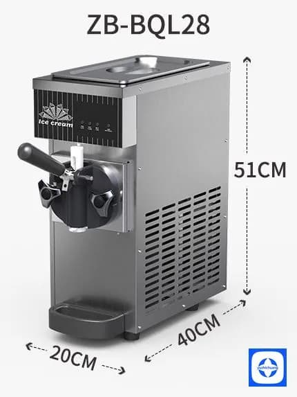 Качественный автоматический аппарат для приготовления мороженого, 450W, применяется для семейного использования