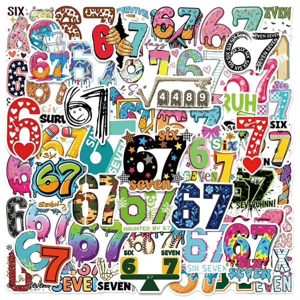 Наклейки, листов: 50