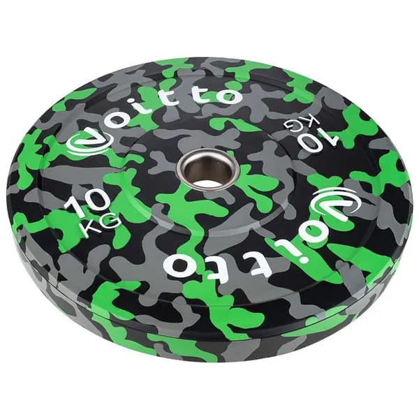 Диск бамперный Voitto V-404 10 кг, камуфляж (d51)