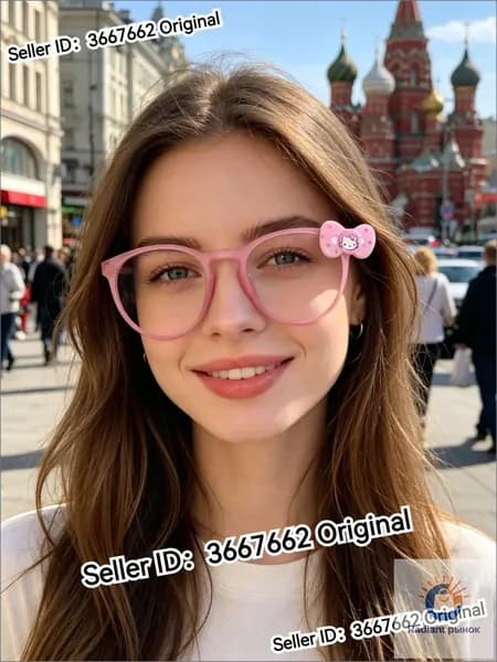 Очки хеллоу китти(Hello Kitty) очки женские(с линзами)