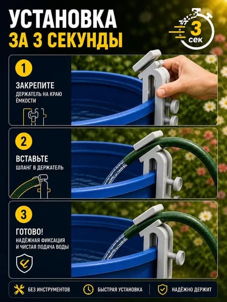 Держатель садового инструмента 1 шт