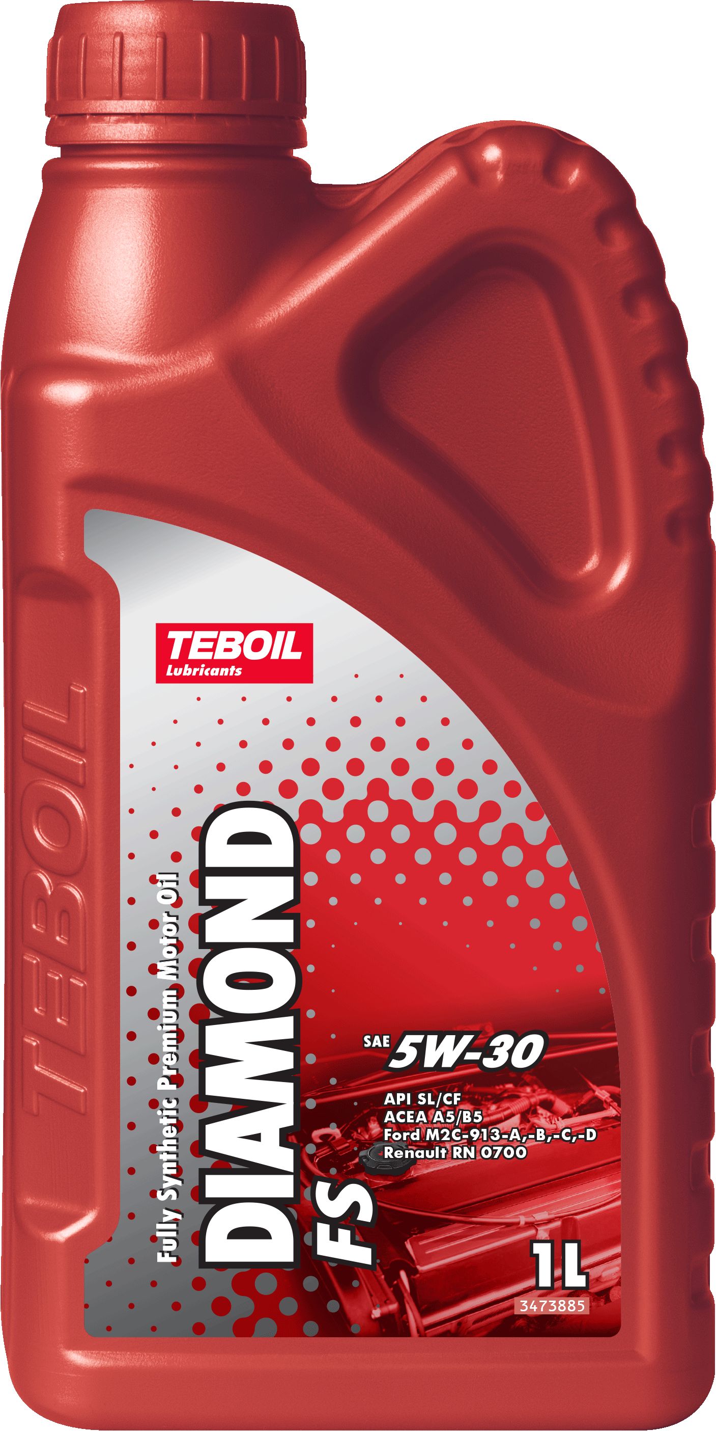 TEBOIL DIAMOND FS SAE 5W-30 Масло моторное, Синтетическое, 1 л