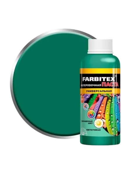 FARBITEX Колер Зеленый 100 мл