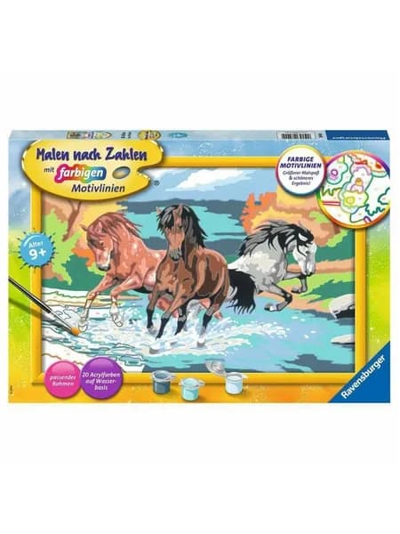 Ravensburger Stolze Wildpferde набор для рисования