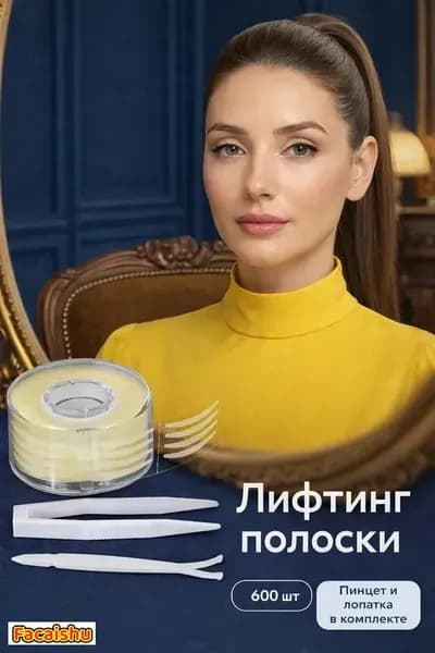 Лифтинг полоски для век, наклейки невидимые для коррекции верхнего нависшего века (600шт)