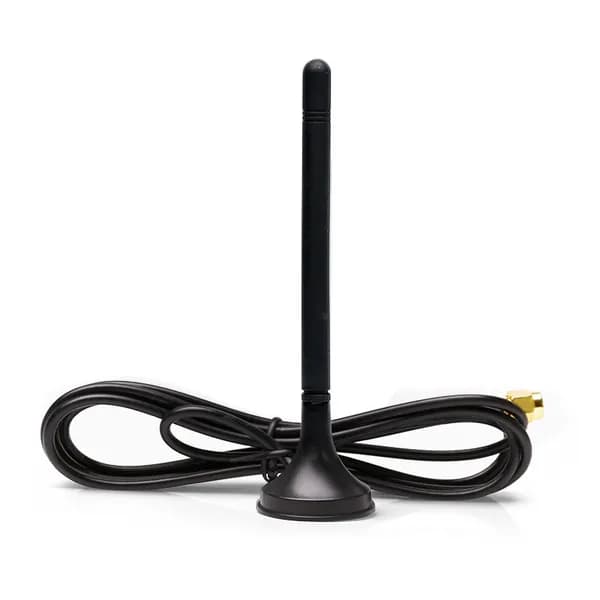Антенна 4G 700-2700 МГц 3 дБи Усилитель сигнала Wi-Fi Антенна с магнитным основанием Кабель-удлинитель 3 м Разъем SMA (папа)