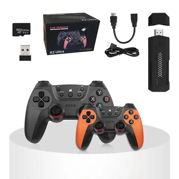 Видеоигровая приставка X2 Ultra с 128 ГБ, поддержка 4K и 40+ эмуляторов