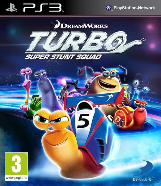 Игра Turbo Super Stunt Squad (PlayStation 3, Английская версия)