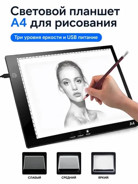 Графический планшет, зеленый