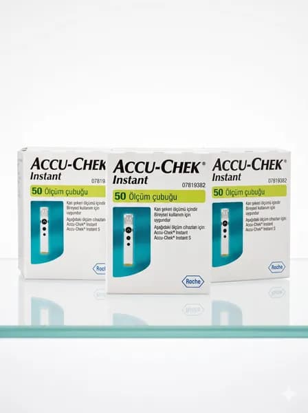 Тест-полоски "Акку-Чек Инстант" (Accu-Chek Instant), 150 штук (набор 3 шт.)