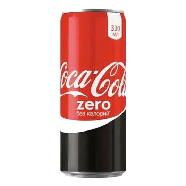 Газированный напиток Coca-Cola Zero 330 мл