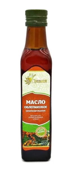 Масло Облепиховое Дивия 100% 250 мл