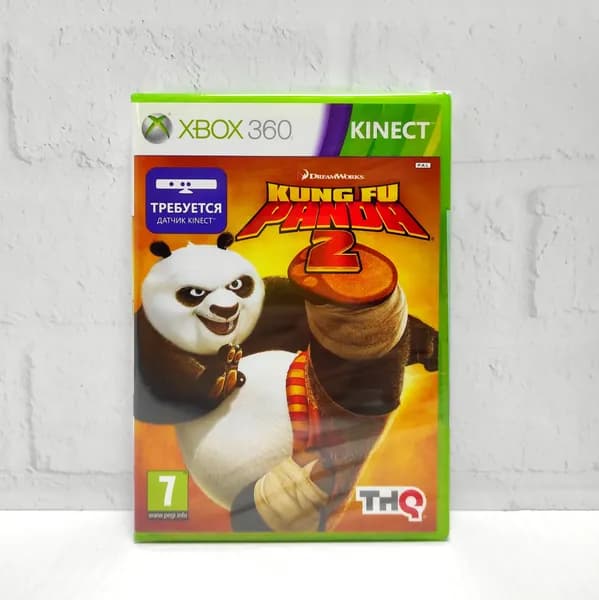 Kung Fu Panda 2 Английский язык Видеоигра на диске Xbox 360. Товар уцененный