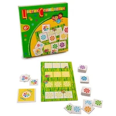 Настольная игра "Игротека. Цветик-семицветик"