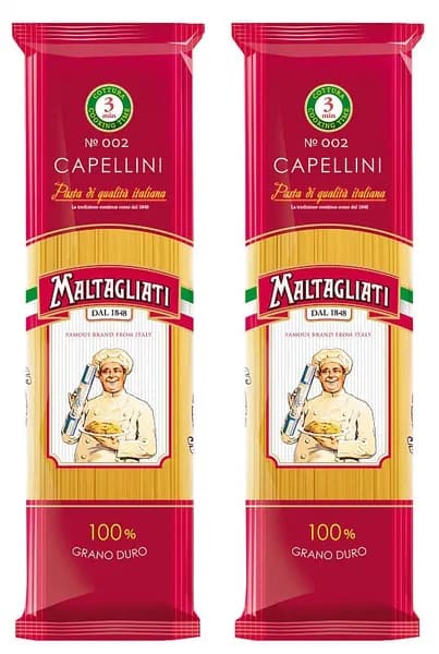 Maltagliati Макаронные изделия №002, спагетти тонкие 450 г , 2уп.