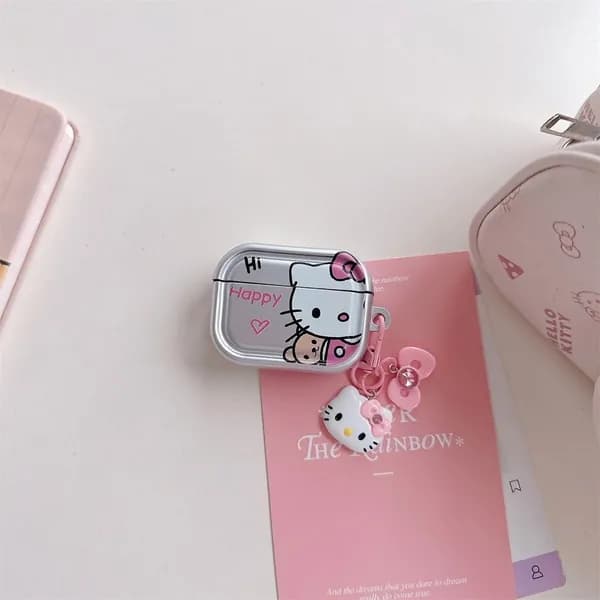 Hello Kitty Корпус чехол для силиконовых наушников Airpods Pro3(2025)