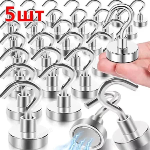 Кухня Ванная комната Настенный крючок,5 шт