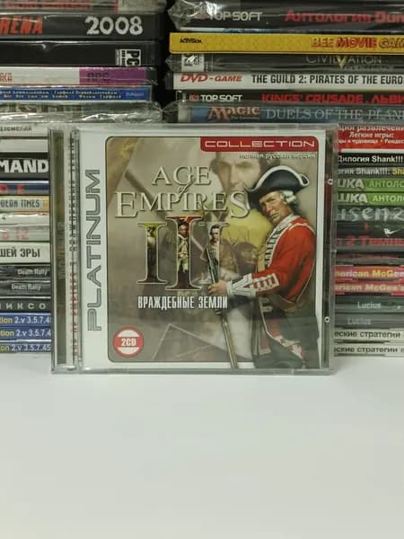 Видеоигра для ПК Age of Empires III: Evil lands (Эпоха империй 3: Враждебные Земли) 2007 PC 2xCD