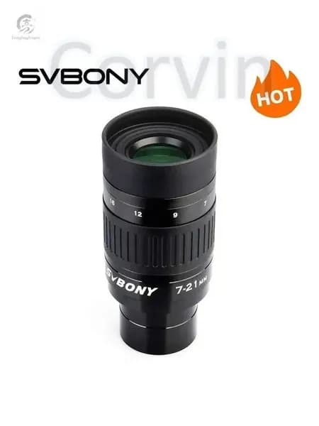 SV135 Окуляр Zoom 1.25", 7-21мм, для телескопа