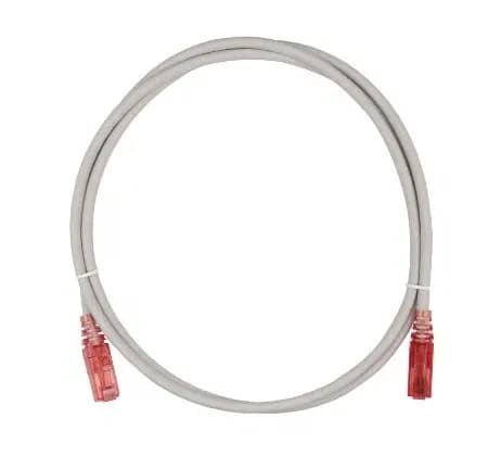 Патч-корд U/UTP, Cat.5е LSZH, 1.5 м, серый Hyperline