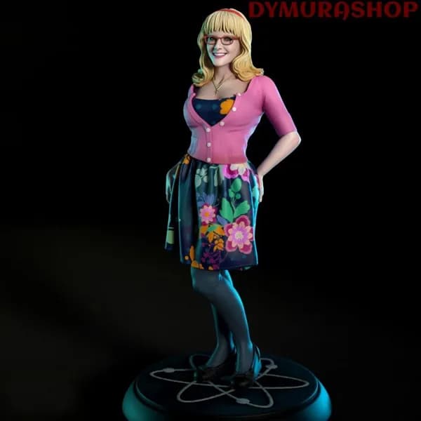 Фигурка Коллекционная Неокрашенная 0650 BERNADETTE FROM THE BIG BANG THEORY 1/35 Одетая